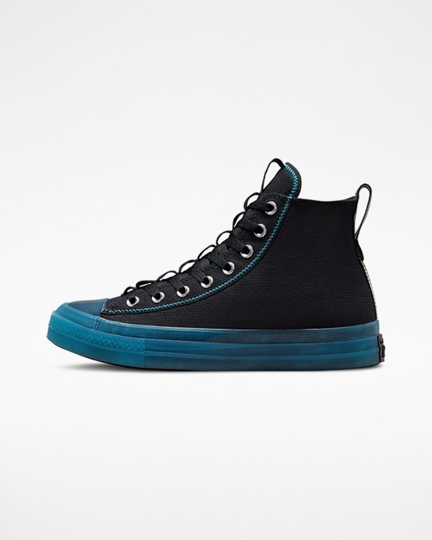 Women's Converse Chuck Taylor All Star CX Explore High Top Shoes Black / Blue / White | AU 8C1E9J